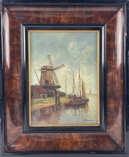 Quadro olio hans harländer - hans,