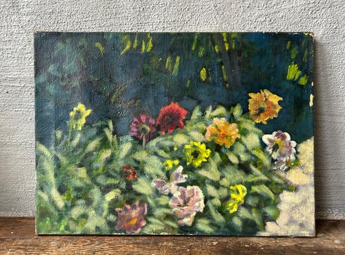 Quadro olio espressionista - quadro,