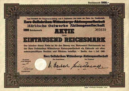 Cuore märkische oelwerke 1940 - cuore,