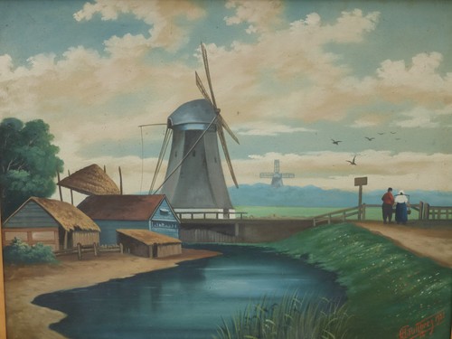 Quadro olio tullberg - quadro, c.a.