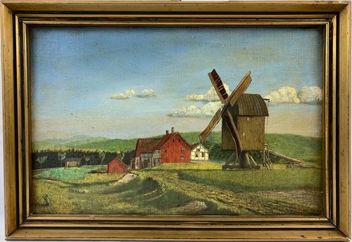 Quadro olio impressionista