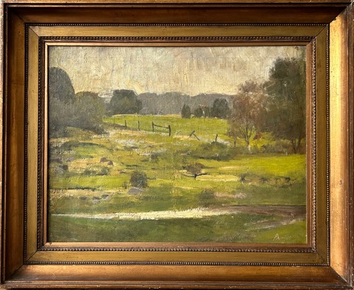 Quadro olio aksel soeberg - olio,